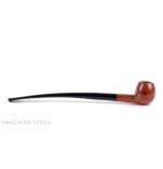 Savinelli Churchwarden Pfeife poliert Naturbriar Modell 202 Kugelform - Tabakpfeifen
