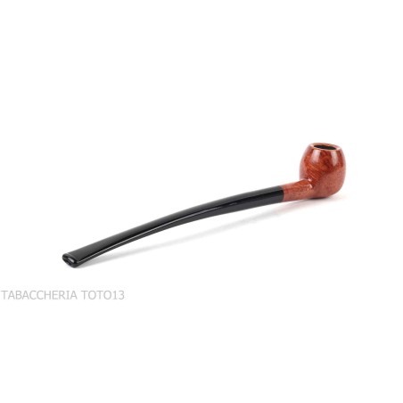Savinelli Churchwarden Pfeife poliert Naturbriar Modell 202 Kugelform - Tabakpfeifen