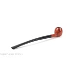 Savinelli Churchwarden Pfeife poliert Naturbriar Modell 202 Kugelform - Tabakpfeifen