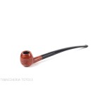 Savinelli Churchwarden Pfeife poliert Naturbriar Modell 202 Kugelform - Tabakpfeifen