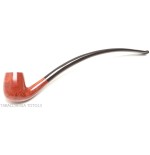 Savinelli Churchwarden pipa de brezo natural pulido modelo 601 Forma de billar doblada - Pipas de Tabaco
