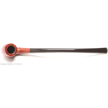 Savinelli Churchwarden radica naturale lucida modello 601 Forma bent billiard - Pipe