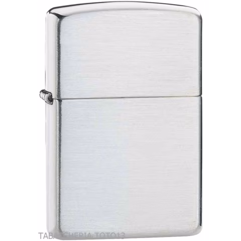 Zippo encendedor de plata satinado plata maciza - Alumbradores