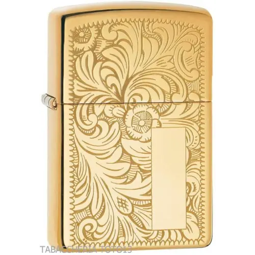 Zippo finitura veneziano oro, accendino benzina - Accendini