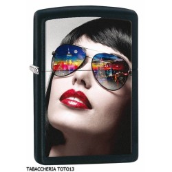 Zippo lunettes de soleil réfléchissantes noir Zippo Briquets Zippo