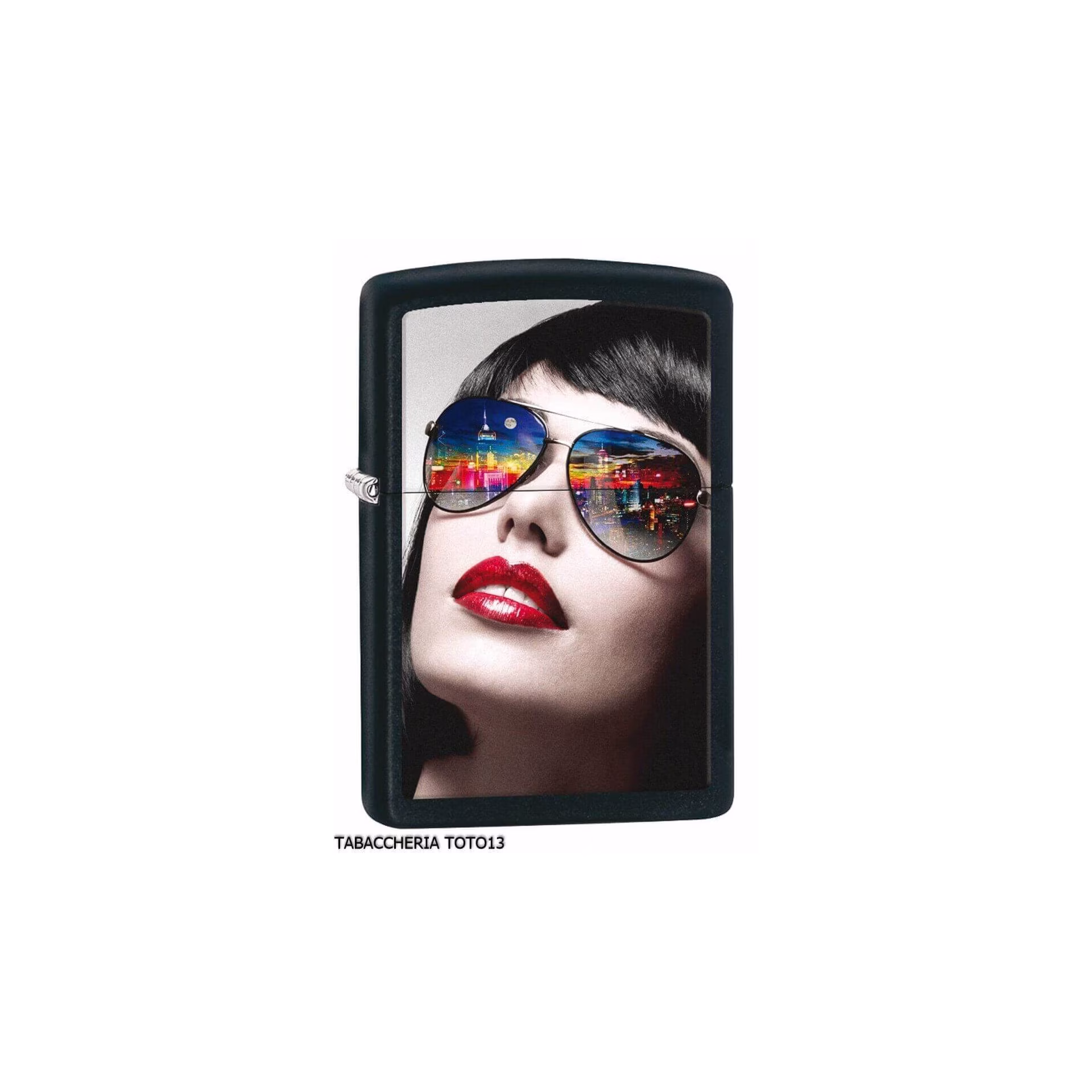 Gafas de sol reflexivas Zippo negras-Encendedores Zippo