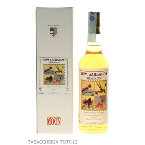 Ron Barbados Remember Moon Import by Pepi Mongiardino Vol.45% Cl.70 - Licores