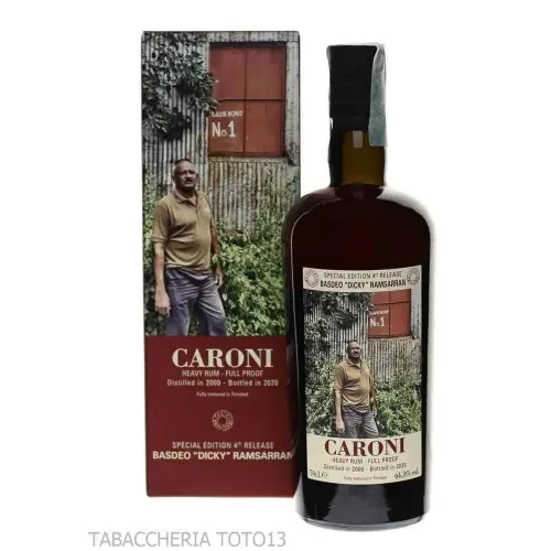 Caroni Employees Basdeo “Dicky” Ramsarran 2000 Vol.64,3% Cl.70 - Spiritueux - Mélasse