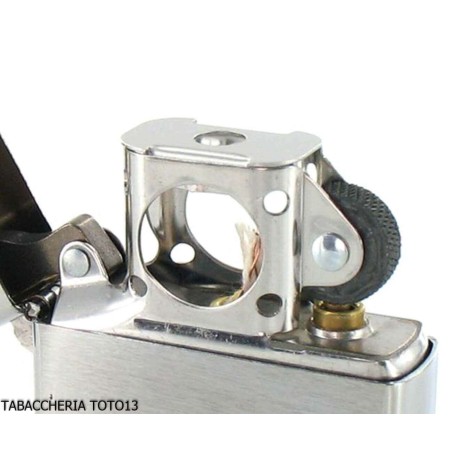 Zippo Stahl und Holz-Finish Holz auf poliertem Chrom - Feuerzeuge