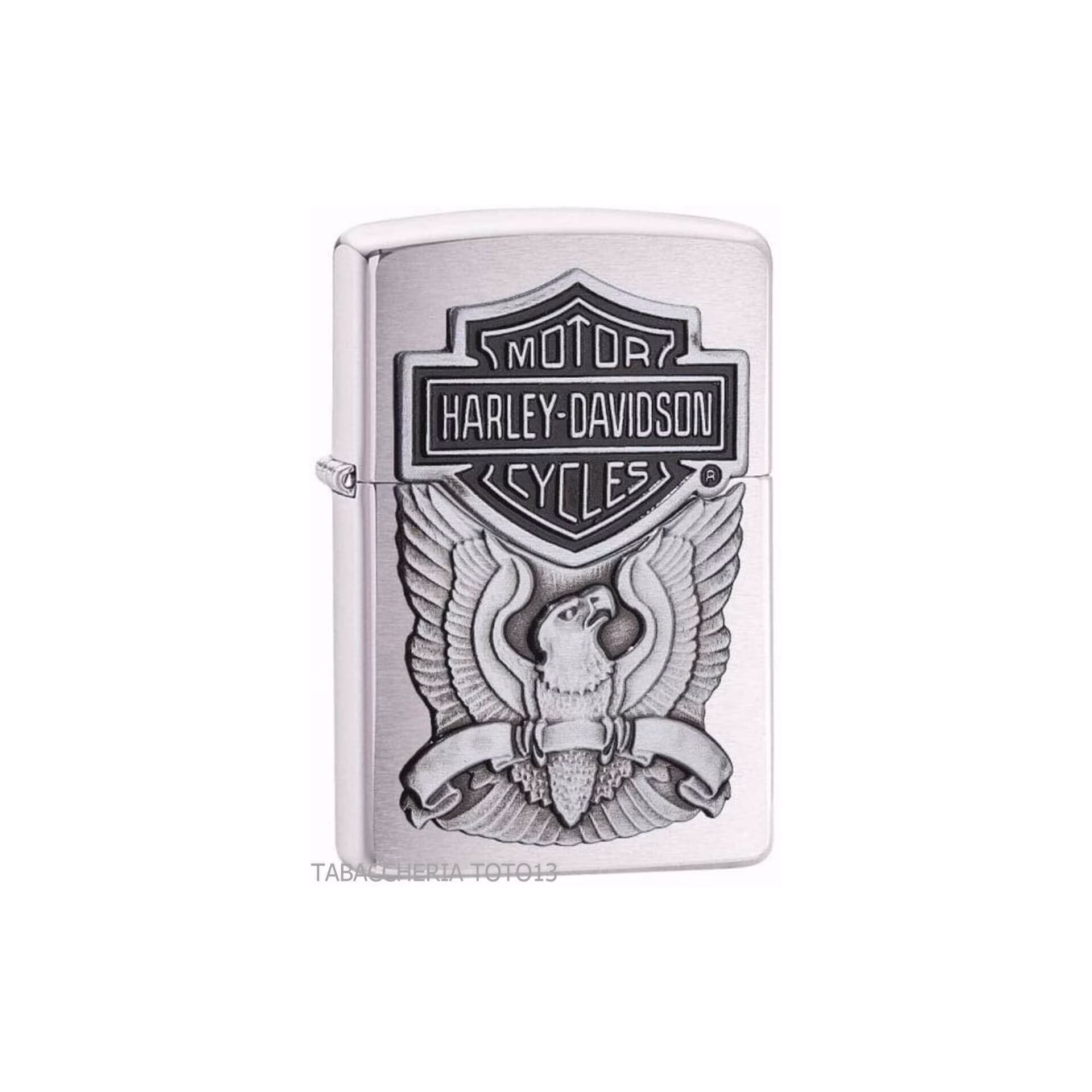 Zippo Harley Davidson bar & shield made in usa su placca - Accendini