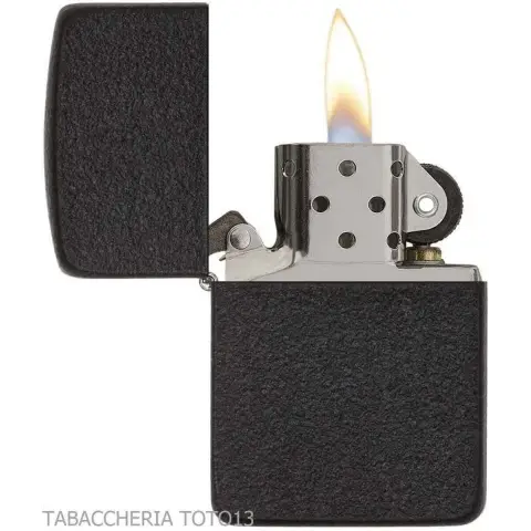 Zippo replica 1941 Black Crackle - Lighters - Brass