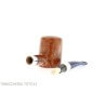 Savinelli pipe Eleganza spigot series poker shape 310 smooth natural briar - Savinelli