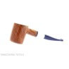 Savinelli pipe Eleganza spigot series poker shape 310 smooth natural briar - Savinelli