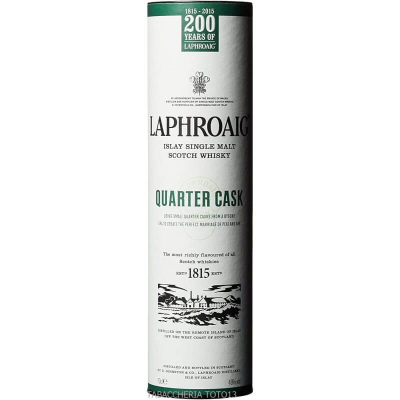 Laphroaig Quarter Cask Single Islay Malt Vol.48% Cl.70 - Laphroaig Distillery