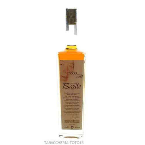 Grappa ambrata Di Dolcetto Distilleria Luigi Barile 18 anni Vol.43,8% Cl.50 - Distillati