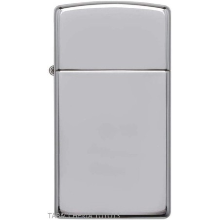 Zippo Slim Leichter Benzin Glanzverchromung - Feuerzeuge