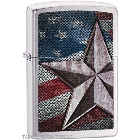 Zippo regelmäßiger Retro- US-Stern - Feuerzeuge