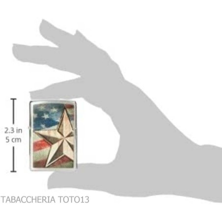 Zippo regelmäßiger Retro- US-Stern - Feuerzeuge