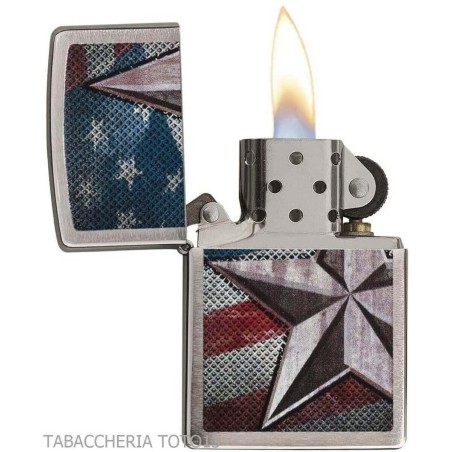 Zippo regelmäßiger Retro- US-Stern - Feuerzeuge