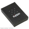 Flacon noir de Zippo Jack Daniel sur chrome satiné Zippo Briquets Zippo