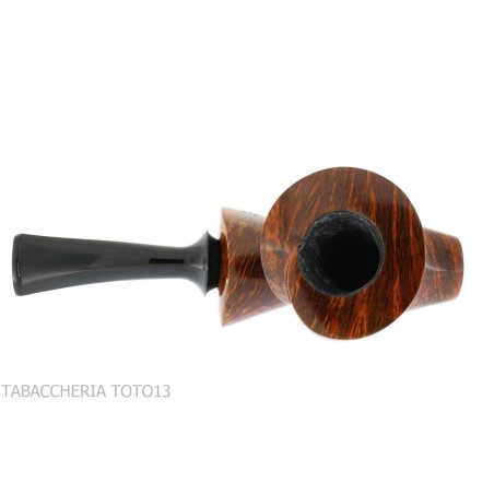 Francesco Ganci pipe à tabac en forme de Journal en finition bruyère foncé - Pipe Pour le Tabac - Racine naturelle