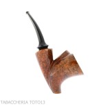 Francesco Ganci pipe à tabac en forme de Journal en finition bruyère foncé - Pipe Pour le Tabac - Racine naturelle