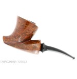 Francesco Ganci pipe à tabac en forme de Journal en finition bruyère foncé - Pipe Pour le Tabac - Racine naturelle
