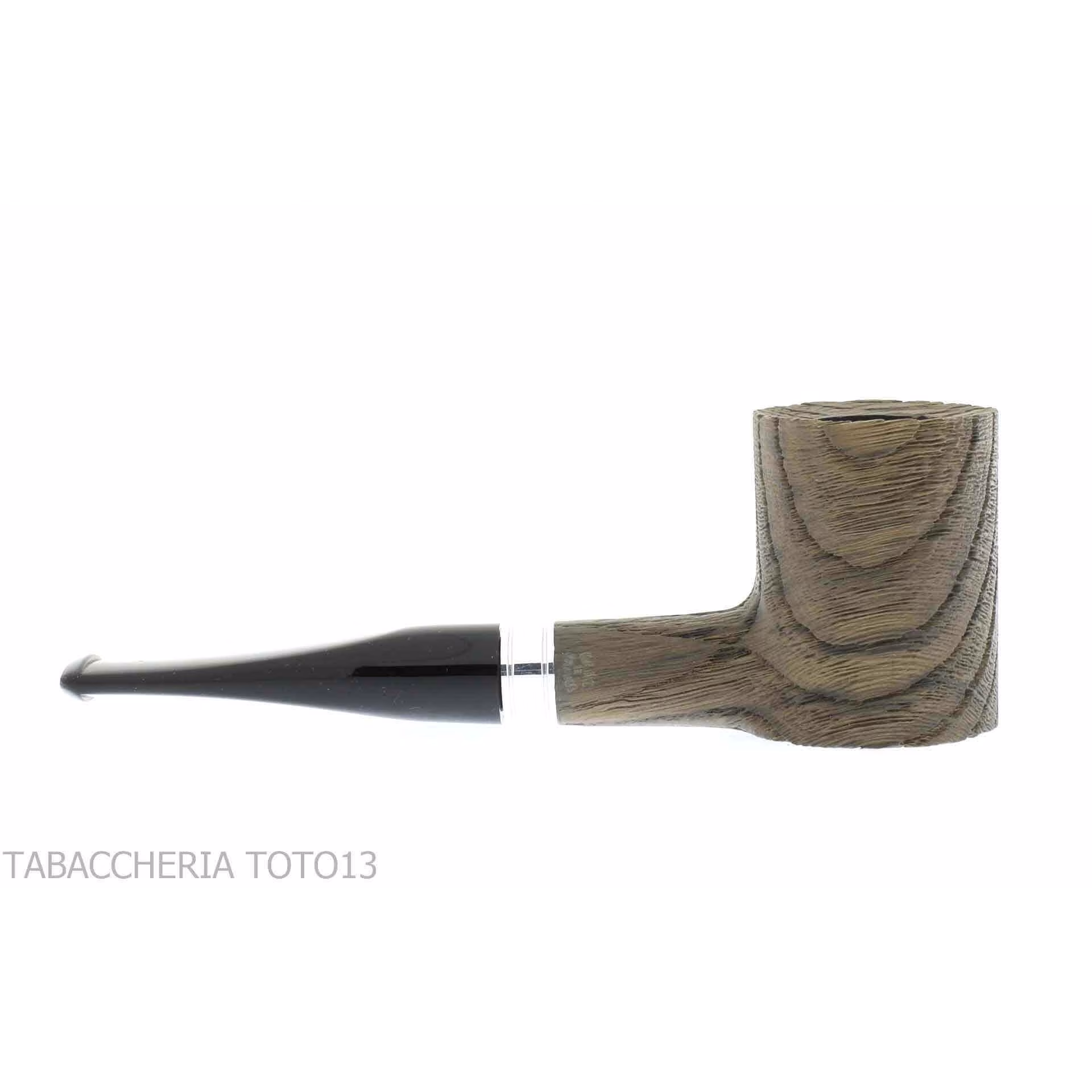 Pipe en forme de poker Chacom en édition limitée Bois de marais fossilisé - Pipe Pour le Tabac - Bois fossile