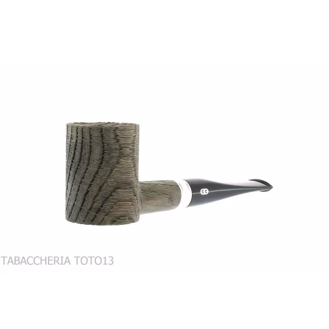 Chacom poker shaped pipe in Bog oak briar limited edition - Tobacco Pipes - Bog oak