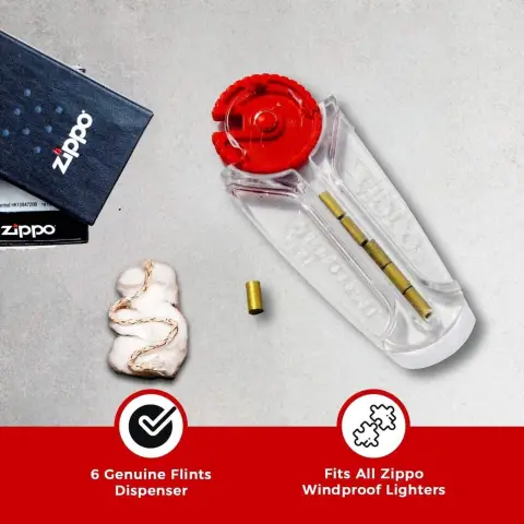 Zippo original blister 6 piezas pietrine ignición - Alumbradores