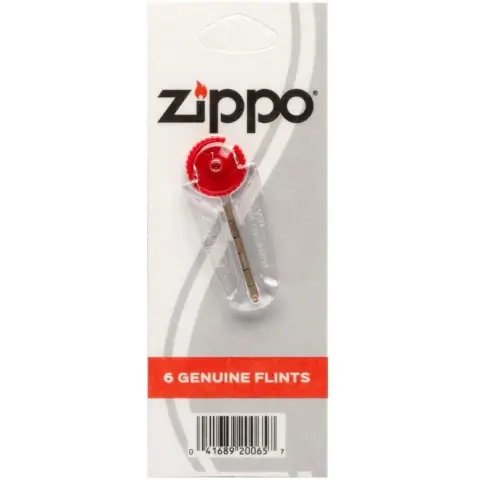 Zippo original blister 6 piezas pietrine ignición - Alumbradores