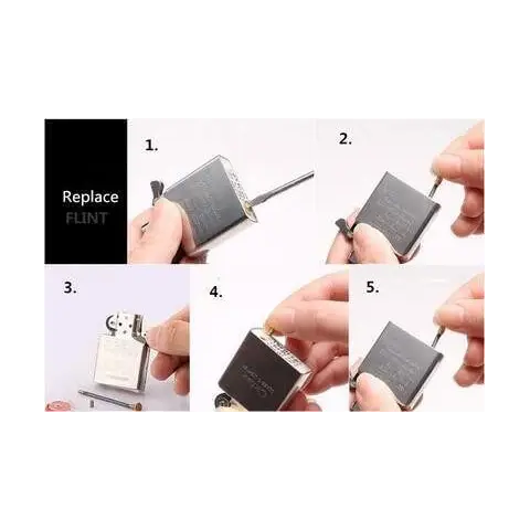 Zippo original blister 6 piezas pietrine ignición - Alumbradores