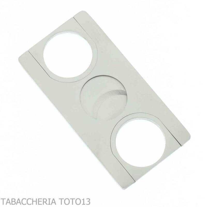 Stainless steel square cigar cutter