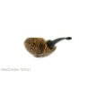 Ganci F. Pipemakers - F. Ganci pipe, tomato shape, golden yellow shiny briar finish with black contrast