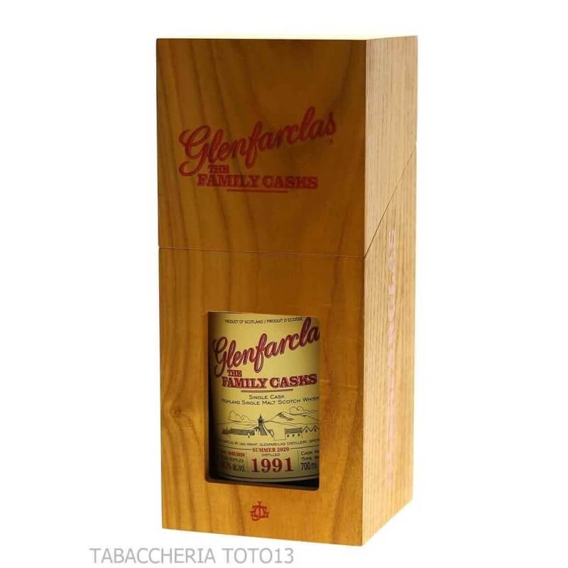 Glenfarclas Family casks 1991 single malt whisky Vol.56,3% Cl.70 - Glenfarclas Distillery