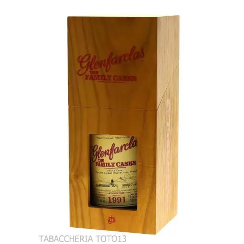 Glenfarclas Family casks 1991 single malt whisky Vol.56,3% Cl.70 - Distillati