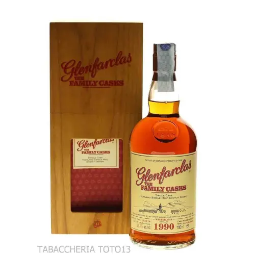 Glenfarclas Family casks 1990 single malt whisky Vol.53,1% Cl.70 - Licores