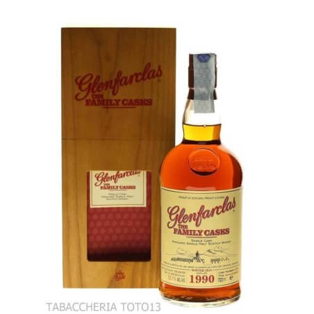 Glenfarclas Family casks 1990 single malt whisky Vol.53,1% Cl.70