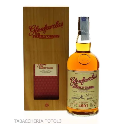 Glenfarclas Family casks 2001 single malt whisky Vol.56,5% Cl.70 - Spiritueux - Malt biologique