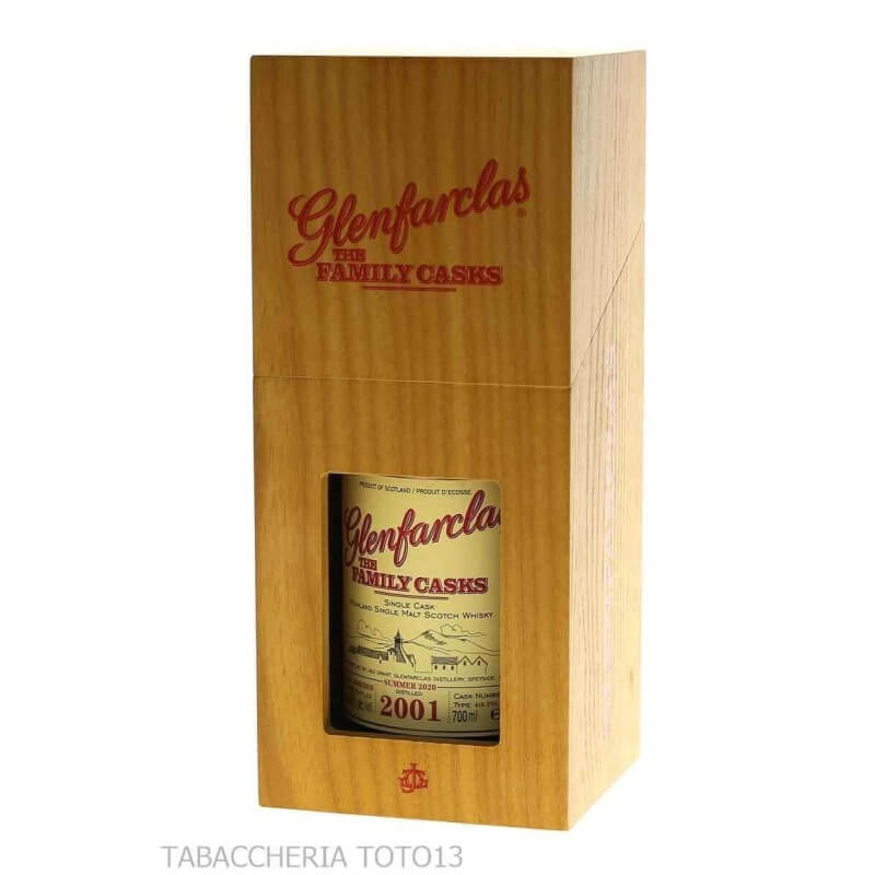 Glenfarclas Family casks 2001 single malt whisky Vol.56,5% Cl.70 - Glenfarclas Distillery