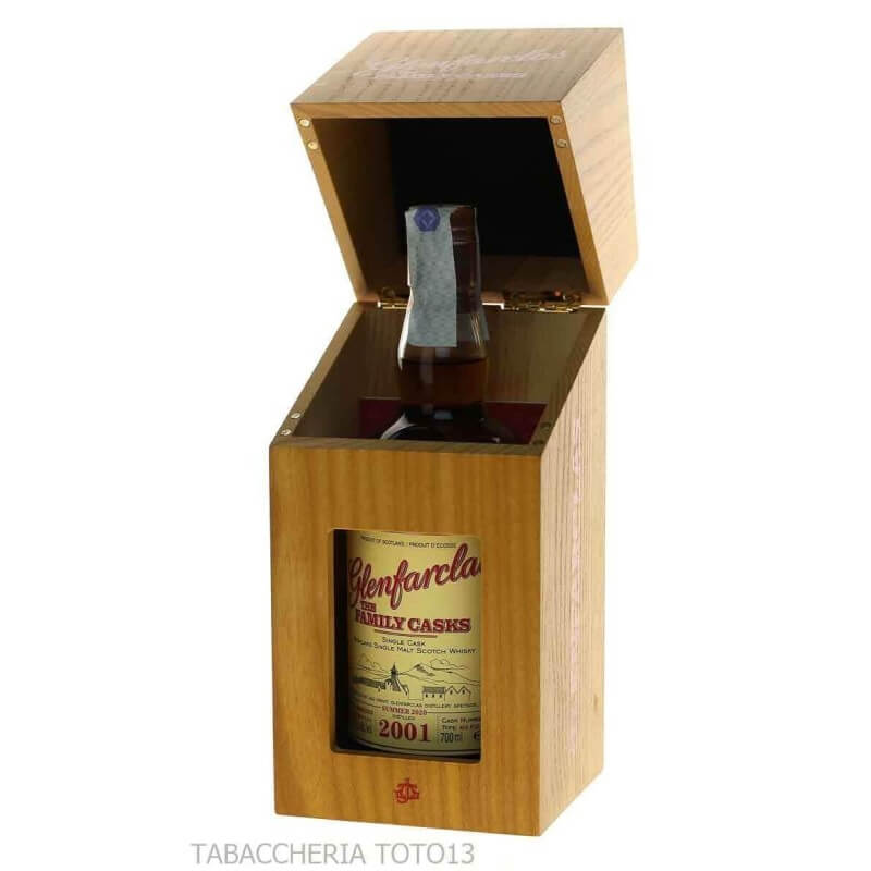 Glenfarclas Family casks 2001 single malt whisky Vol.56,5% Cl.70 - Glenfarclas Distillery