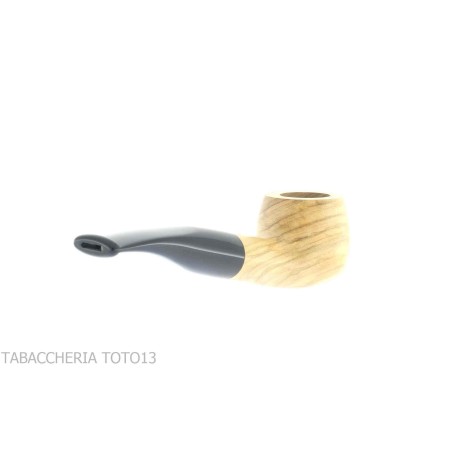 Aldo Velani tobacco pipe Prince straight shape in olive wood - Tobacco Pipes - Olive wood