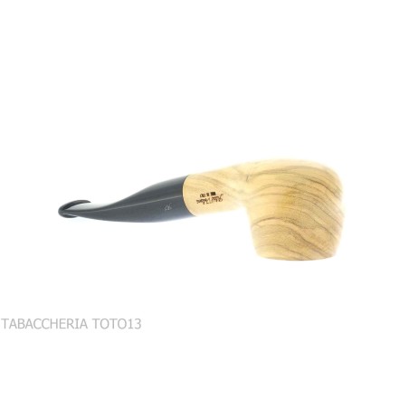 Aldo Velani tobacco pipe Prince straight shape in olive wood - Tobacco Pipes - Olive wood
