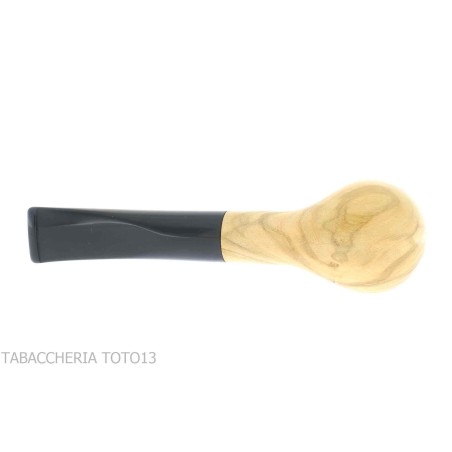 Aldo Velani tobacco pipe Prince straight shape in olive wood - Tobacco Pipes - Olive wood