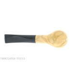 Aldo Velani tobacco pipe Prince straight shape in olive wood - Tobacco Pipes - Olive wood