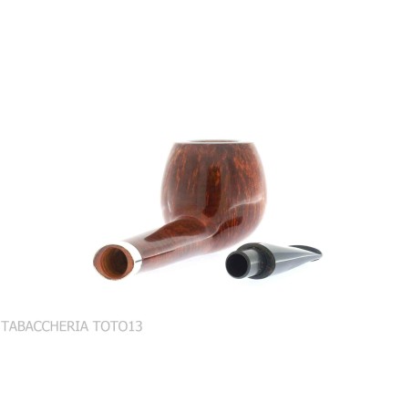 The pipe duck shape Canadian dark briar with ferrule - Tobacco Pipes - Natural root