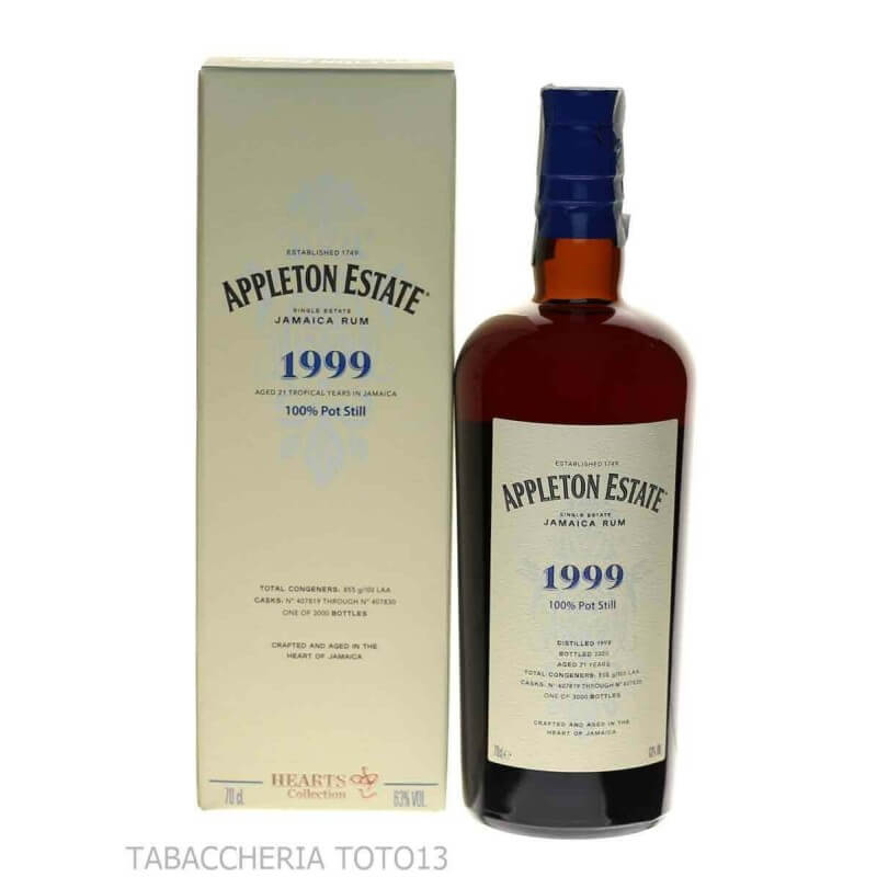 Appleton Estate Hearts Collection 1994 - 1995- 1999 Vol.63% Cl.70 cad. - Appleton Estate