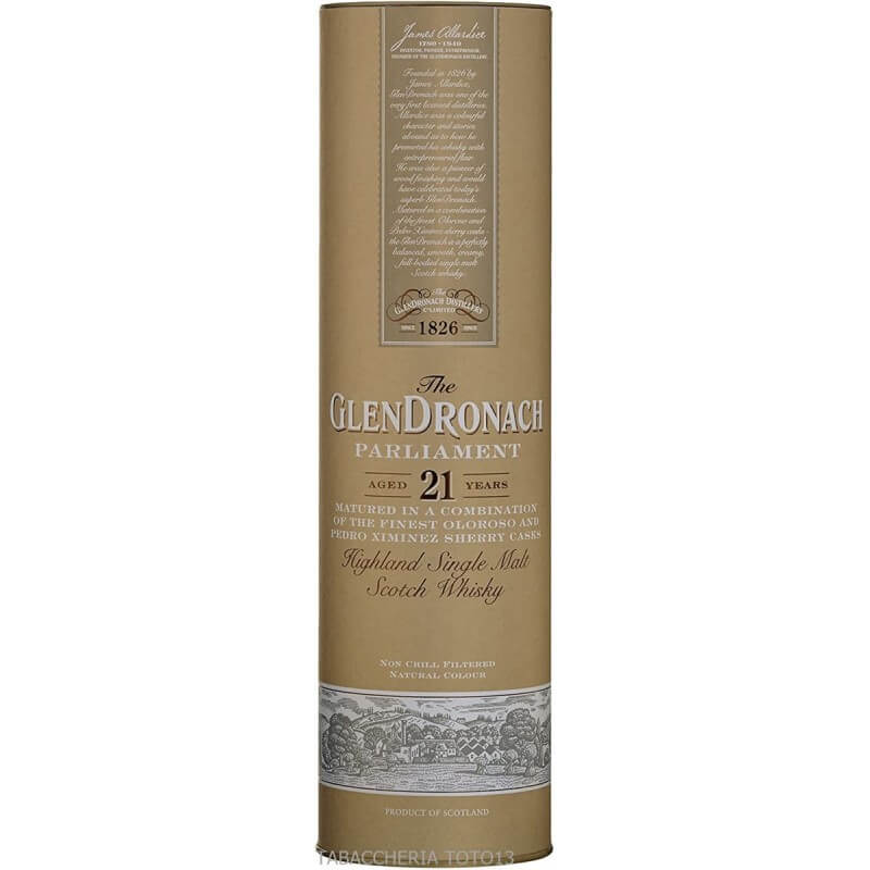 Glendronach Parliament Double cask 21 y.o. Vol.48% Cl.70 - Glendronach Distillery