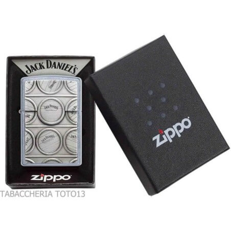 Zippo Jack Daniel's, fûts gravés sur la plaque "Surprise emblems" Zippo Briquets Zippo