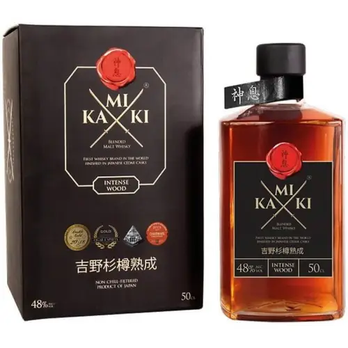 Kamiki Japanese Blended Malt Whisky intense wood Vol.48% Cl.50 - Licores